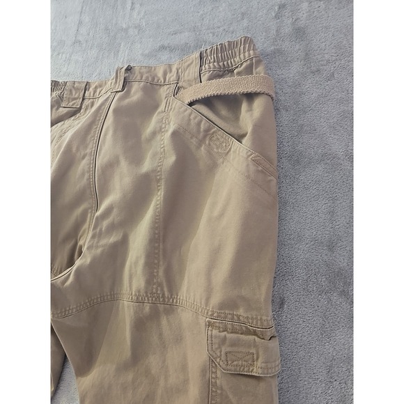 5.11 Tactical Series Mens Cargo Pants Khaki Cotton Size 42x32 Relaxed Fit - Picture 11 of 13